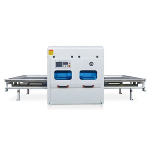 Buy cheap Wood Furniture Vacuum Membrane Press Machine PVC Film Pasting Machine 27kw from wholesalers