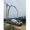 Buy cheap Green 2017 Zoomlion 56m Used Concrete Pump Truck Truck Mounted Pump Concrete Boom Pump from wholesalers