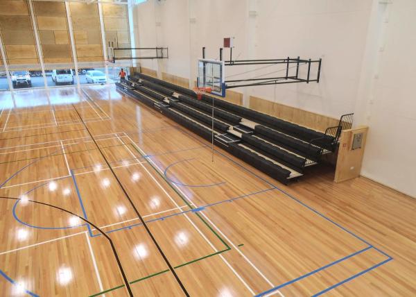 Buy cheap Multisports Telescopic Modular Grandstands, Retractable Spectator Seating Durable from wholesalers