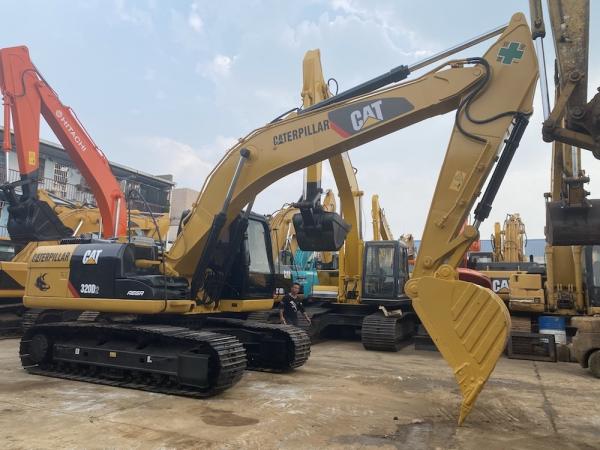 Buy cheap 20 Ton Caterpillar 320D Used Cat Excavator Construction Machinery from wholesalers