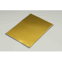 Buy cheap PE Coat Mirror Aluminum Composite Panel 2440mm 3050mm Aluminium Composite Plate product