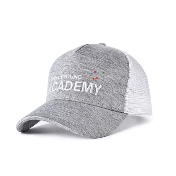 Buy cheap Unisex 5 Panel Sports Trucker Cap Polyester Mesh Embroidery Logo from wholesalers