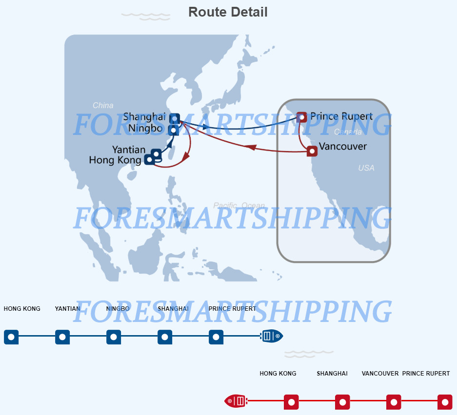 Ningbo China To Toronto Canada North America Freight