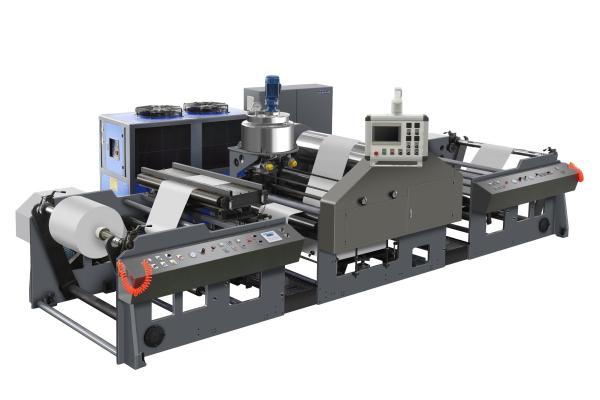 Customizable Food Wrapping Paper Wax Coating Machine With Water Cooling Chiller
