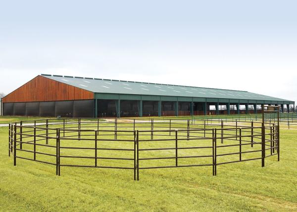 Buy cheap 1.5m High Portable Galvanized 32OD Pipe Farm Fence Panels Heavy Duty from wholesalers