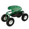 Buy cheap Steel Garden Cart Rolling Work Seat Steerable Rolling Work Seat Metal Scooter Cart from wholesalers
