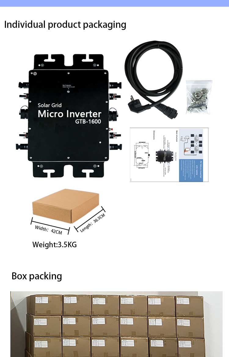 Wechselrichter Adaptive Sma Solar Micro Inverter Micro Inverter Solar Panel 1.2Kw Micro Inverter Solar Panel Soonest 800W