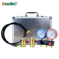 Buy cheap High Precision AC Pressure Gauge Set Adjustable Compact Multifunctional product