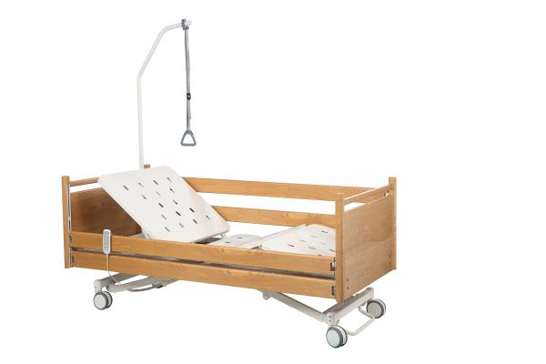 Buy cheap Motorized Hill Rom Hospital Bed , Wood Base Height Adjustable Bed For Elderly from wholesalers
