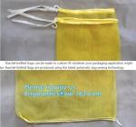 100% PE Raschel Net Mesh Bag for Fruit Potato Firewood Packaging,MESH BAGS FOR