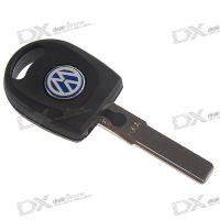 Buy cheap black volkswagen replacement auto keys with high impact resistance product