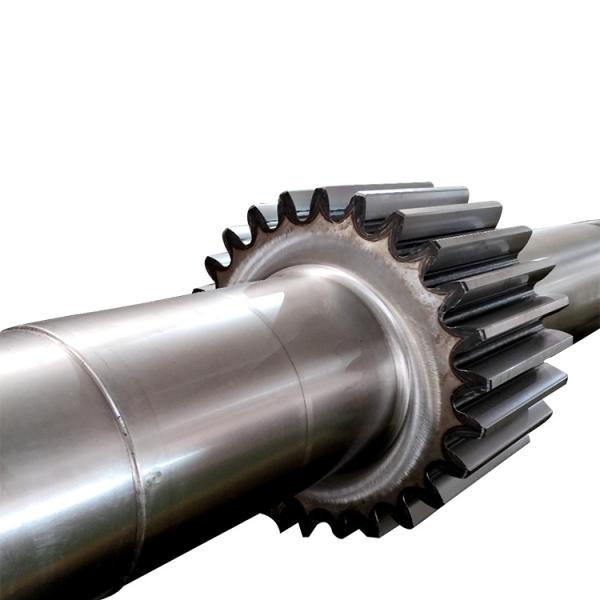 Buy cheap Hardening Forging Roller OEM 4140 Transmission Forging Steel Spur Gear Shaft from wholesalers
