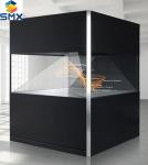 4 Sided Pyramid holographic 3d display Units for POS Advertising