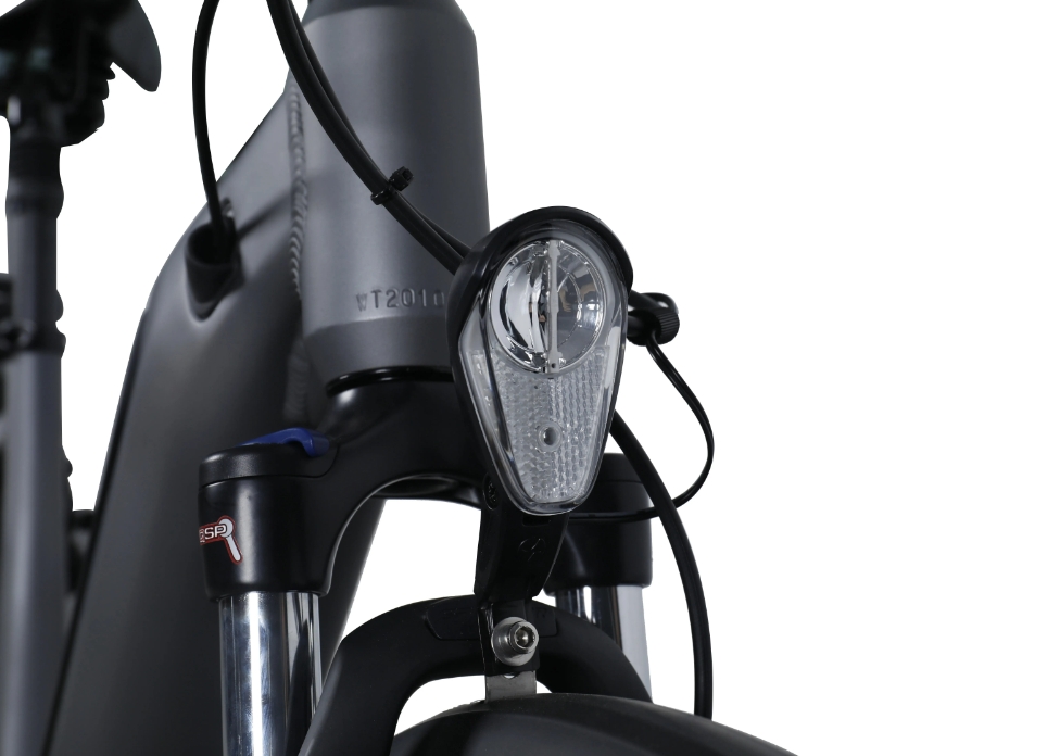 3 Speed 36V Mid Drive Electric Bike 250W 28 Inch Front Suspension Electric Bike