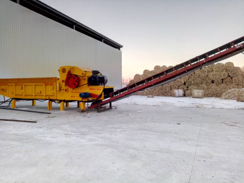 Agricultural Wood Crusher Drum Wood Chipper Biomass Briquette Machines