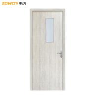 Buy cheap NFPA252 Wood Grain Steel Fire Exit Doors Single Hinged Type product