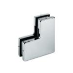 Glass Patch Fitting A-080, Material aluminium, steel, stainless steel, finishing