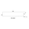 Buy cheap Vintage Wood Photo PS Frame 24x36 Plastic Decorative Wall Frame Moulding with Logo from wholesalers