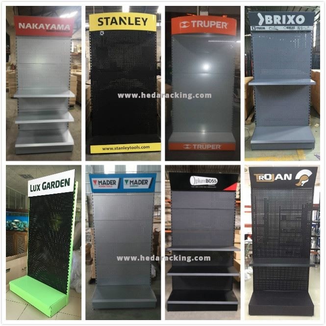 Footwear Shelf Display Rack Wall For Retail Stores Free Standing Display Shelves