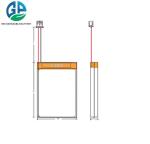 High Temperature Lipo Lithium Polymer Battery 293078 3.7v 850mah For Charger