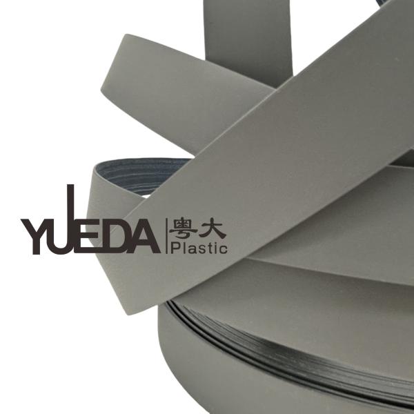 Buy cheap Gray Toned 1mm PVC Edge Banding With Delicate Texture Wear Resistance from wholesalers