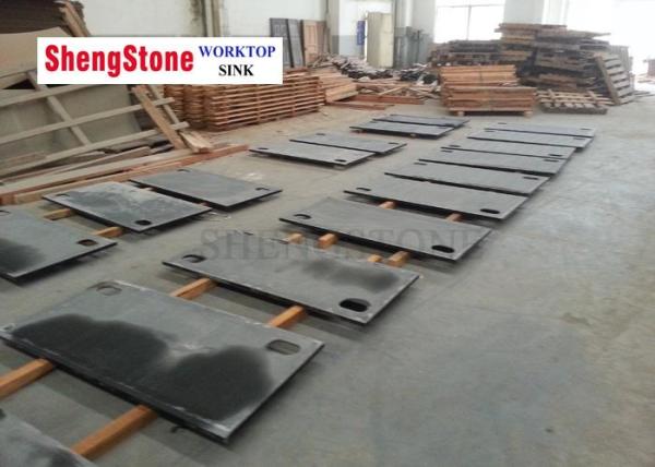 Buy cheap Eased Edge Chemistry Lab Countertops Chemical Resistant Black Color from wholesalers