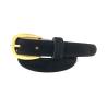 Buy cheap Black Suede Women's Fashion Leather Belts With Anti - Brass Pin Buckle from wholesalers