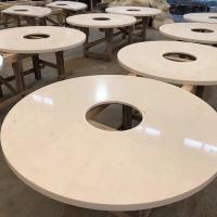 Buy cheap CORDIAL High Scratch Resistance White Quartz Countertops For Kitchens product
