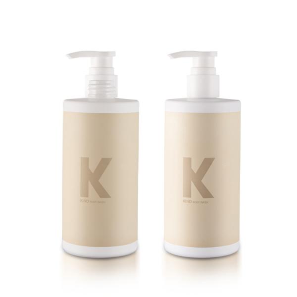 Buy cheap Empty Hair Care Containers Eco Friendly RPET PET Plastic Bottle 400ml from wholesalers