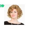 Buy cheap Ladies Fluffy Short Synthetic Wigs High Temperature Wire from wholesalers