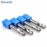 30° Helix Angle Carbide Ball Nose End Mill for Right Hand Cutting Direction