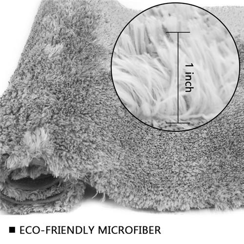 Buy cheap Washable 32" X 47" Super Soft Bath Mat Shaggy Bathroom Rug Sets from wholesalers