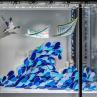 Buy cheap Window Display Decoration Color Honeycomb Board Water Drop Shape from wholesalers