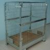 Buy cheap Heavy Duty Wire Storage Cage To Store Or Delivery Silver White Color from wholesalers