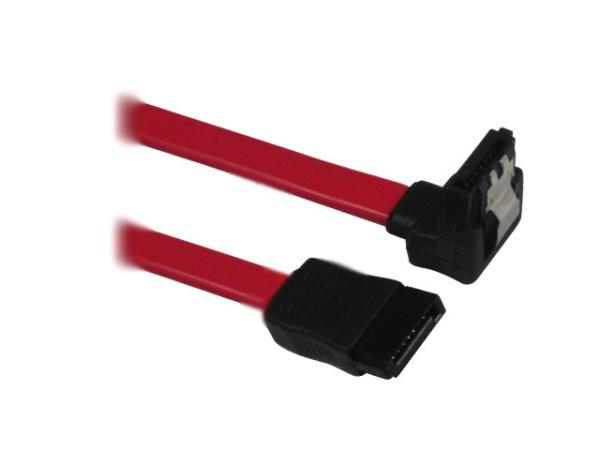Buy cheap SATA 7P to 7P cable with single latch,angle sata cable ,sata7p 90 hard disk cable from wholesalers