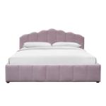 Tufted Upholstered Low Profile Storage Platform Bed Plywood Material Custom
