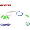 Buy cheap Passive Fiber Optic Splitter PLC 1X4 1*4 LSZH Fiber to The Home SC LC FC APC from wholesalers