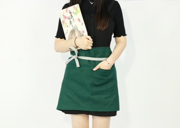 Buy cheap Short Natural Cotton 16oz Kitchen Cooking Apron from wholesalers