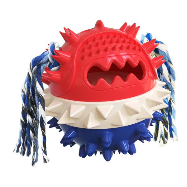 Buy cheap Personalized Flexible Dog Molar Bite Toy For Cleaning Pet Teeth from wholesalers