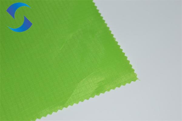 Buy cheap 57" 210t Ripstop Twill Taffeta Fabric PU Coated from wholesalers