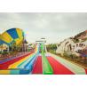 Buy cheap Race Side By Side Water Slide Multi Lane Fiberglass Customized Facility from wholesalers