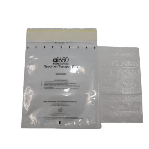 Buy cheap 95kpa Medical Use Ziplock Specimen Kangaroo Bags With Extra Pocket Pouch from wholesalers