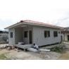 Buy cheap 2 Bedroom Prefab House 60m2 G550 Light Steel Frame Windproof Luxury from wholesalers