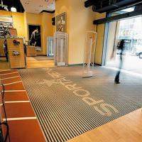 Buy cheap Aluminum Commercial Entrance Mats Custom Logo Heavy Duty product
