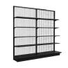 Buy cheap Supermarket Wire Display Shelves Rack Metal Convenience Store Wire Gondola Display Shelving from wholesalers