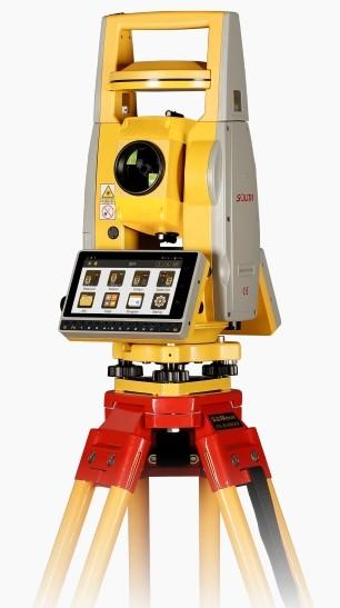 Total Station Circular Vial 8'/2mm and TFT LCD Screen Dual Display South Navi