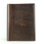 Thick Personalized Leather Journal , 6 Ring Journal Binder For Executive