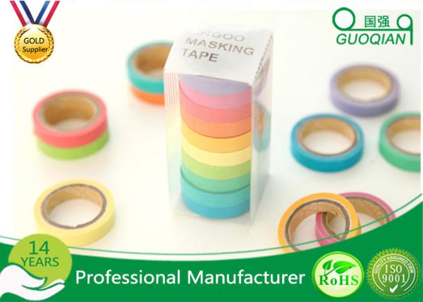 Buy cheap Arts / Gift Crafts Wrapping Japanese Washi Paper Tape Girls Favorite Color from wholesalers