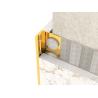 Buy cheap Brushed Metal Stainless Steel Tile Trim SS304 Square Closing Strip Tile Edge Trim from wholesalers
