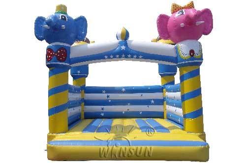 Buy cheap Elephant Castle Inflatable Bounce House Non Toxic For Children from wholesalers